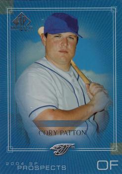 2004 SP Prospects #195 Cory Patton Front