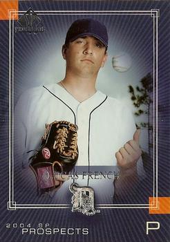 2004 SP Prospects #225 Luke French Front