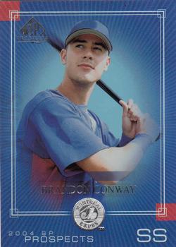 2004 SP Prospects #250 Brandon Conway Front