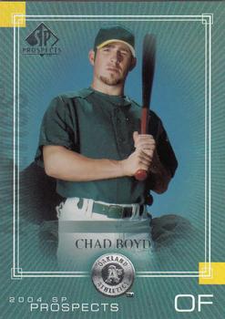 2004 SP Prospects #261 Chad Boyd Front