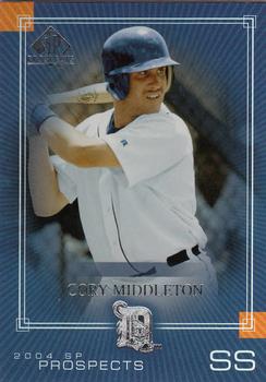 2004 SP Prospects #264 Cory Middleton Front