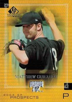 2004 SP Prospects #276 Matthew Guillory Front