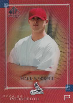 2004 SP Prospects #286 Mark Worrell Front