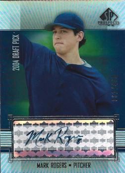 2004 SP Prospects #292 Mark Rogers Front