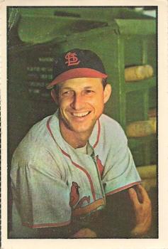 1985 Dover 1953 Bowman Color #32 Stan Musial Front