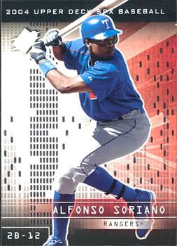 2004 SPx #1 Alfonso Soriano Front