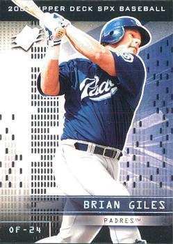 2004 SPx #6 Brian Giles Front