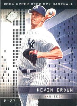 2004 SPx #8 Kevin Brown Front
