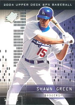 2004 SPx #9 Shawn Green Front