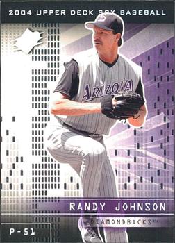 2004 SPx #15 Randy Johnson Front