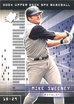 2004 SPx #38 Mike Sweeney Front