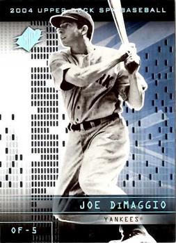 2004 SPx #107 Joe DiMaggio Front