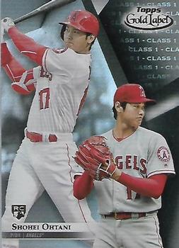 2018 Topps Gold Label #17 Shohei Ohtani Front