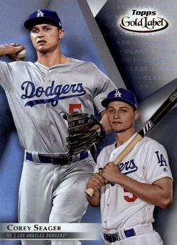 2018 Topps Gold Label #53 Corey Seager Front