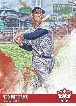 2018 Panini Diamond Kings - Artist's Proof Gold #9 Ted Williams Front