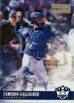 2018 Panini Diamond Kings - Artist's Proof Gold #107 Cameron Gallagher Front
