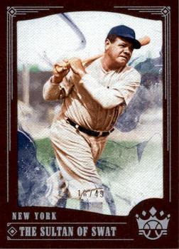 2018 Panini Diamond Kings - Framed Brown #1 Babe Ruth Front