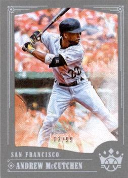 2018 Panini Diamond Kings - Framed Gray #74 Andrew McCutchen Front