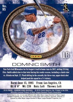 2018 Panini Diamond Kings - Framed Gray #95 Dominic Smith Back