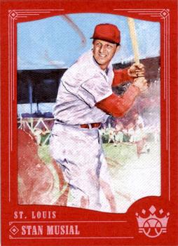 2018 Panini Diamond Kings - Framed Red #3 Stan Musial Front