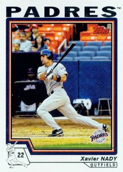 2004 Topps #154 Xavier Nady Front