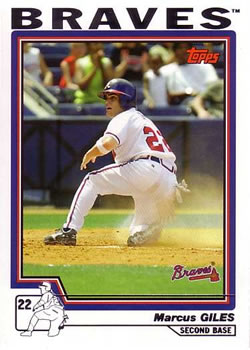 2004 Topps #15 Marcus Giles Front