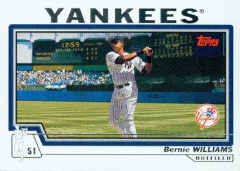 2004 Topps #160 Bernie Williams Front