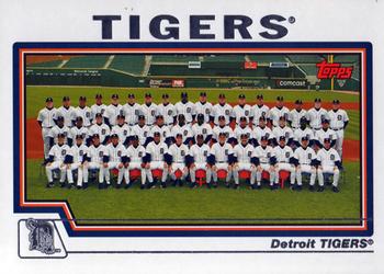 2004 Topps #648 Detroit Tigers Front