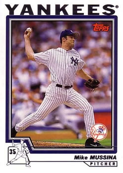 2004 Topps #221 Mike Mussina Front