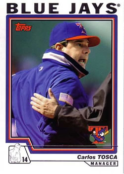 2004 Topps #296 Carlos Tosca Front