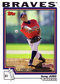2004 Topps #308 Sung Jung Front