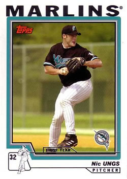 2004 Topps #318 Nic Ungs Front