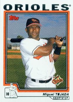 2004 Topps #375 Miguel Tejada Front