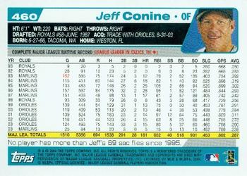 2004 Topps #460 Jeff Conine Back