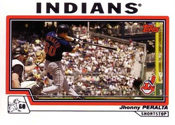 2004 Topps #504 Jhonny Peralta Front
