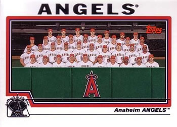 2004 Topps #638 Anaheim Angels Front