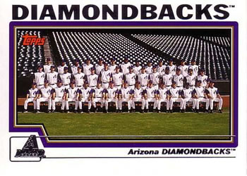 2004 Topps #639 Arizona Diamondbacks Front