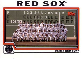 2004 Topps #642 Boston Red Sox Front