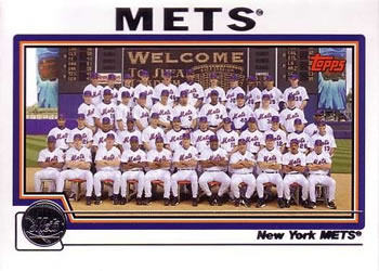 2004 Topps #656 New York Mets Front