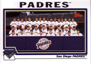 2004 Topps #661 San Diego Padres Front