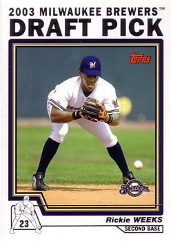 2004 Topps #687 Rickie Weeks Front