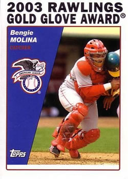 2004 Topps #697 Bengie Molina Front