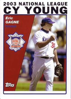2004 Topps #715 Eric Gagne Front