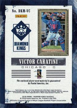 2018 Panini Diamond Kings - DK Materials #DKM-VC Victor Caratini Back