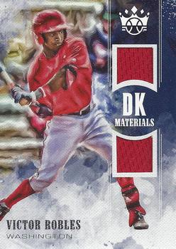 2018 Panini Diamond Kings - DK Materials #DKM-VR Victor Robles Front