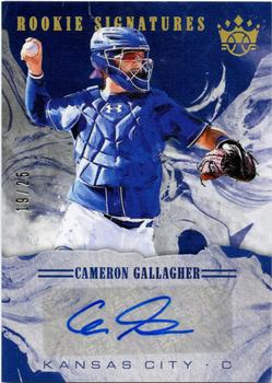 2018 Panini Diamond Kings - DK Rookie Signatures Holo Gold #S-CG Cameron Gallagher Front