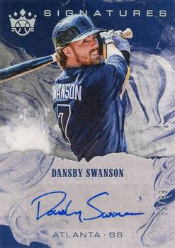 2018 Panini Diamond Kings - DK Signatures Holo Silver #S-DS Dansby Swanson Front