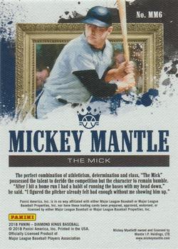 2018 Panini Diamond Kings - Mickey Mantle Collection #MM6 Mickey Mantle Back