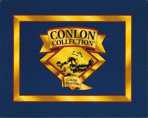 1993 Conlon Collection Color Masters #1 Title Card Front