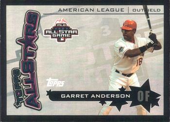 2004 Topps - Topps All-Stars #TAS13 Garret Anderson Front